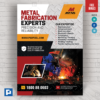 Metal Fabrication Company Services Flyer