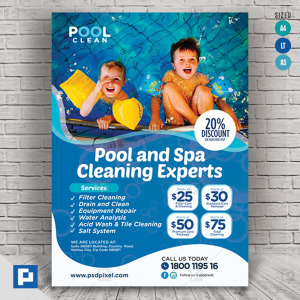 Pool Maintenance Flyer