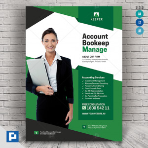 Accounting and Bookkeeping Services Flyer