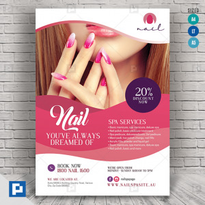 Nail Art Salon Flyer