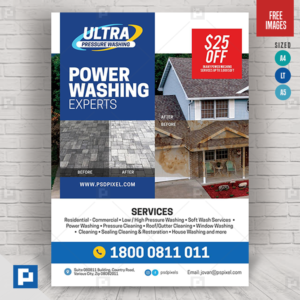 Pressure Cleaning and Washing Flyer