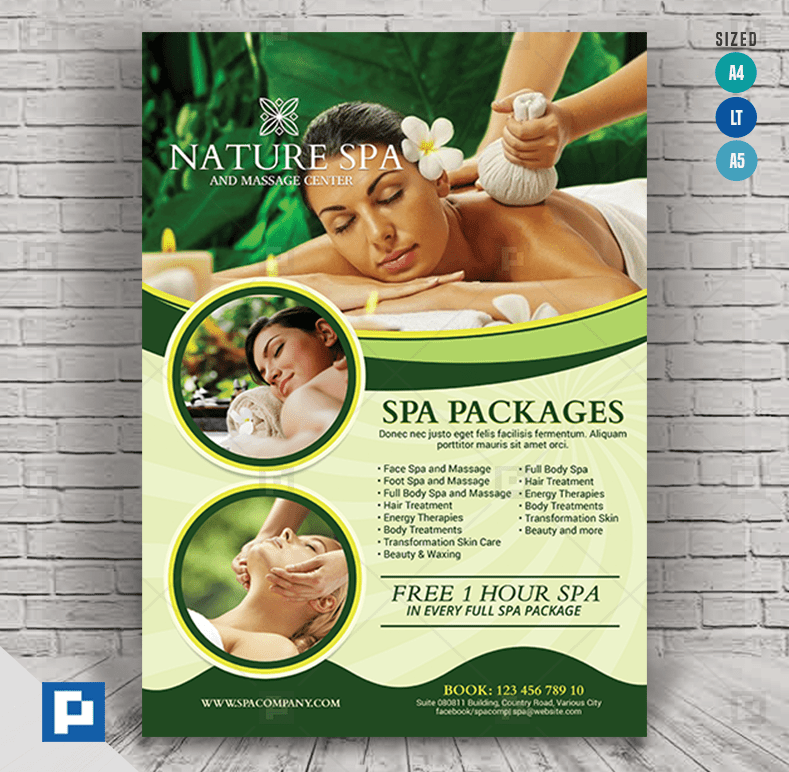Spa Services Flyer 4 