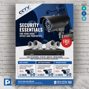 CCTV Camera Store Flyer