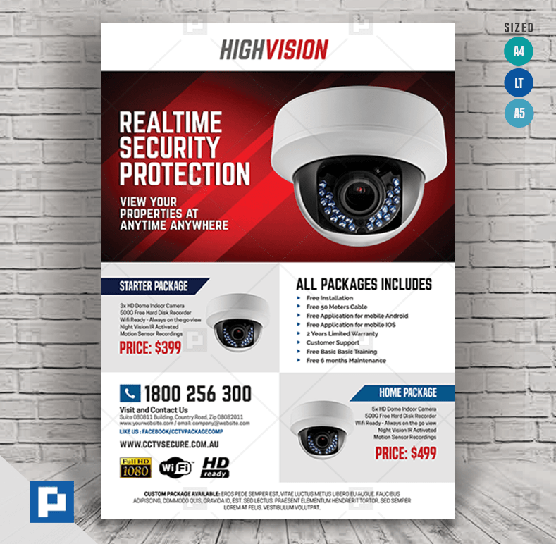 home-and-office-cctv-camera-flyer-psdpixel