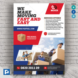 Moving and Logistics Flyer
