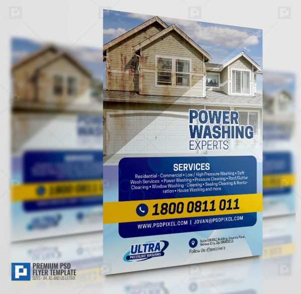 Power Cleaning Services Flyer