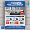 Security Camera CCTV Shop Flyer
