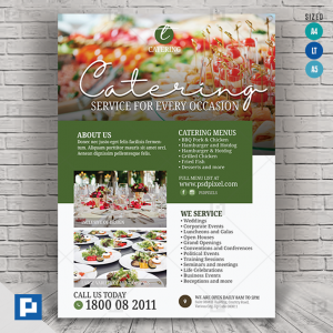 Catering Service Promotional Flyer