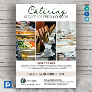 Event Catering Services Flyer