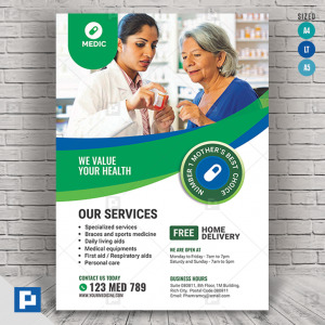 Pharmacy and Health Services Flyer