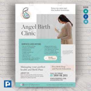 Birth Center and Birth Clinic Flyer