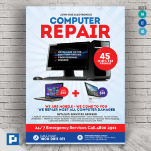 Computer Repair Shop Flyer