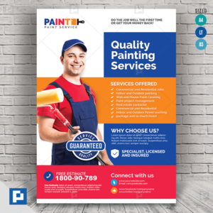 Commercial Painting Service Flyer
