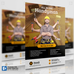 Handyman Promotional Flyer - PSDPixel