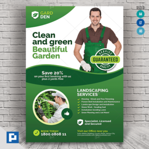 Landscaping and Lawn Care Flyer