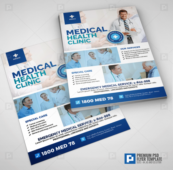 Medical Clinic Services Flyer