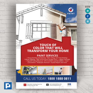 Painting Company Services Flyer