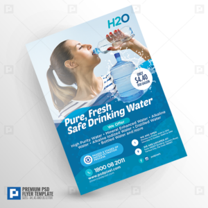 Water Company Promotional Flyer