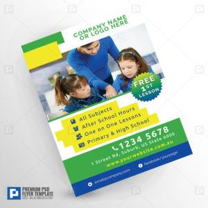 Child Tutoring Services Flyer