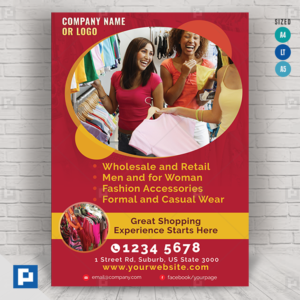 Fashion and Shopping Flyer