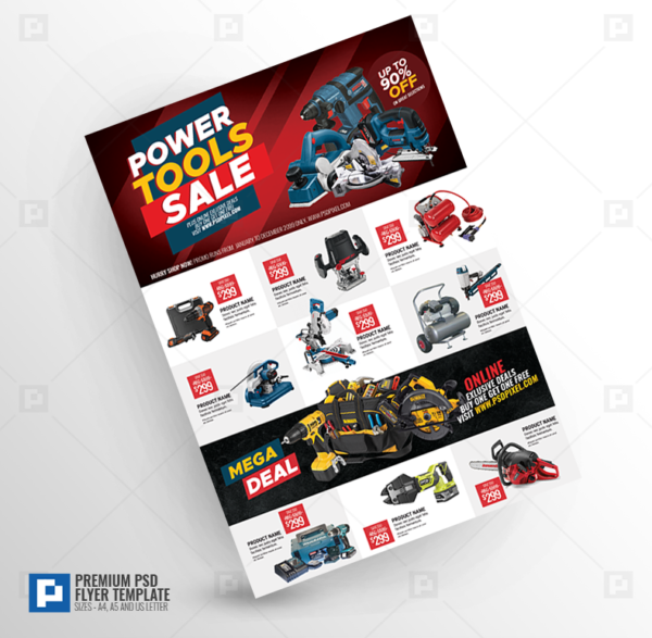 Hardware Sale Flyer - PSDPixel