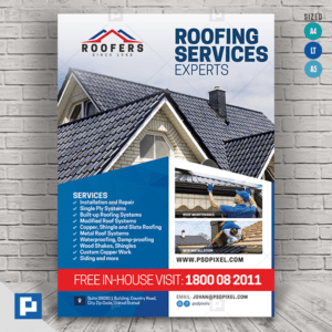 Roofing Services Flyer