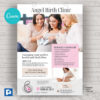 Birthing Center Services Canva Flyer